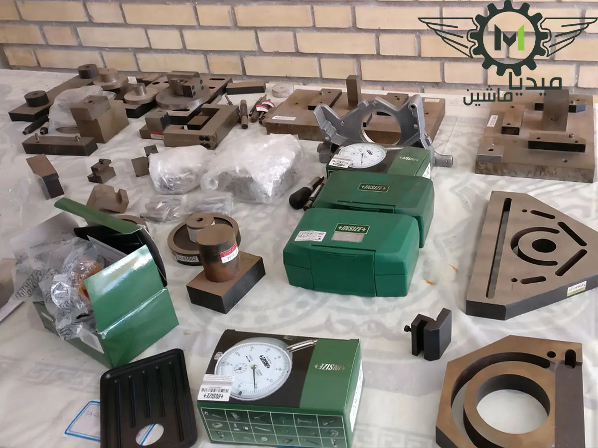گیج و فیکسچر کنترلی قاب بلوک سیلندر
